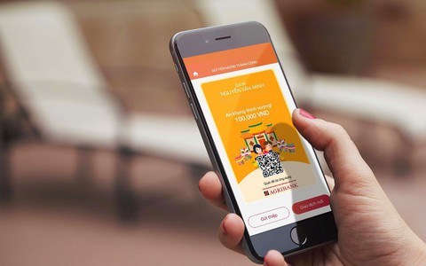 Lì xì 'không tiền mặt' với ứng dụng Agribank E-Mobile Banking
