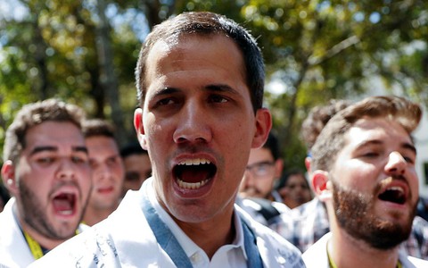 Nghị viện châu Âu công nhận Guaido là 'tổng thống lâm thời' Venezuela