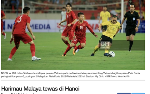 Báo Malaysia: 'Hổ Mã Lai bị bắn hạ ở Hà Nội'