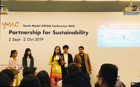 Sinh viên Duy Tân giành giải Á quân tại hội nghị sinh viên ASEAN - YMAC 2019