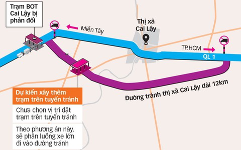 Giải quyết BOT Cai Lậy bằng cách nào?