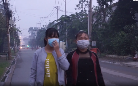 Video: Người dân kêu cứu vì ô nhiễm khói bụi từ khu công nghiệp