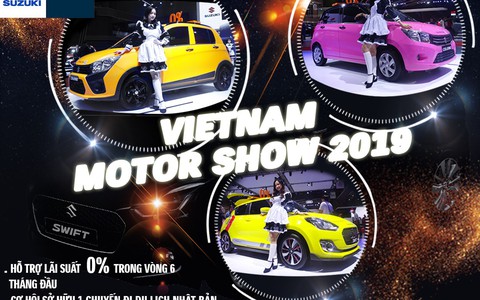 Suzuki Celerio ‘lột xác’ ấn tượng tại triển lãm ôtô Việt Nam 2019