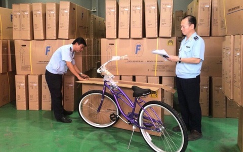 Phát hiện nhiều lô hàng Trung Quốc 'đội lốt' hàng Việt để xuất đi nước khác