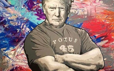 Ai photoshop hình cho ông Trump?