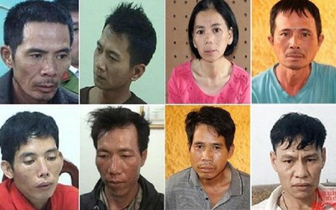 Nhóm bị cáo cưỡng bức, sát hại nữ sinh giao gà hầu tòa sáng 26-12