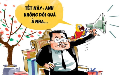 Đi tết sếp