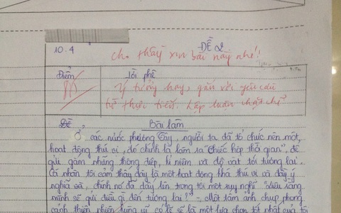 Cho thầy xin bài này nhé!