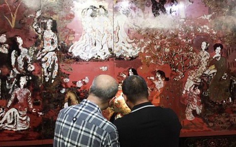 Làm hỏng tranh 'Vườn xuân Trung Nam Bắc' là ‘sự kiện còn hạn chế’ năm 2019