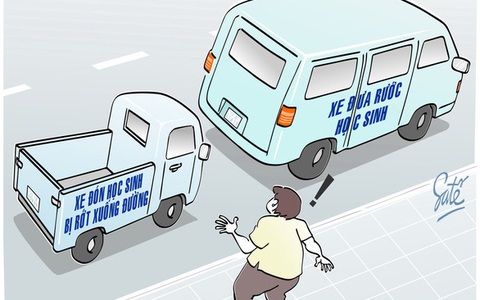 Tiếp tục yêu cầu tăng cường an toàn xe đưa rước học sinh