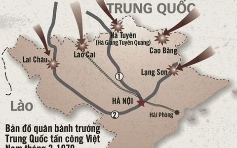 Tương quan lực lượng thời điểm quân bành trướng Trung Quốc tấn công Việt Nam