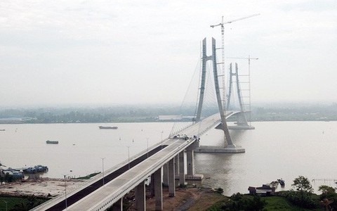 Tháng 6-2019: thông xe cầu Vàm Cống