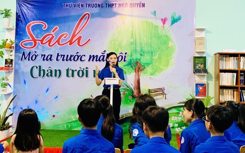 'Tiết học thư viện' ở đảo Phú Quý