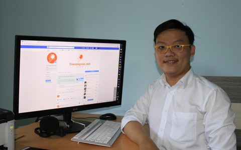 Khởi nghiệp với web tuyển dụng, thu trăm triệu mỗi tháng