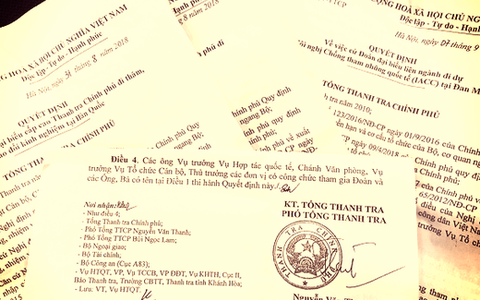 Tổng thanh tra nhận trách nhiệm vụ nhiều cán bộ đi nước ngoài rồi… hưu