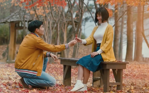 Ước hẹn mùa thu 'khoe' khung cảnh lãng mạn ở Nami
