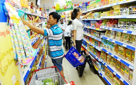 Hàng Việt rộng đường vào Co.opmart