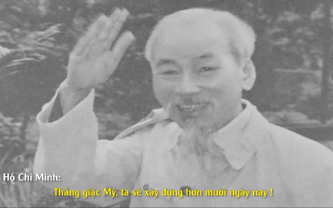 Lần đầu công chiếu những thước phim quý của Pháp về Chủ tịch Hồ Chí Minh