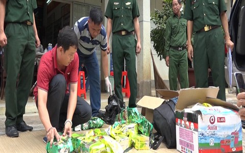 10 ngày bắt giữ gần 70kg ma túy từ Campuchia qua