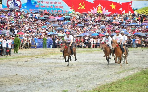 Festival 'Vó ngựa cao nguyên trắng Bắc Hà'