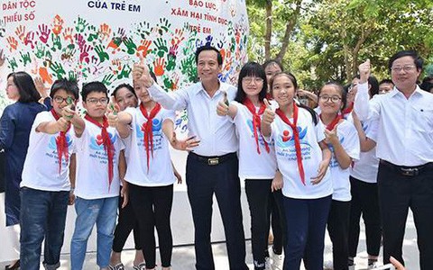 Kiểm tra công tác phòng ngừa nạn bạo lực, xâm hại tình dục trẻ em