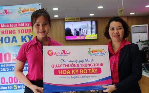 Đã tìm được chủ nhân tour Hoa Kỳ lần 4