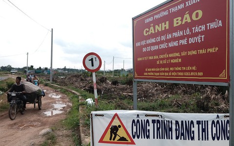 Dự án 'ma' trắng trợn ở TP.HCM, Đồng Nai..: Chính quyền phải mạnh tay hơn!