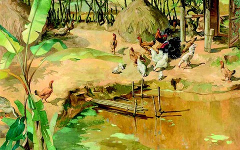 Hai bức tranh Việt về cố quốc