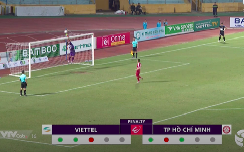 Video cú panenka 'dở không tưởng' của cầu thủ Viettel