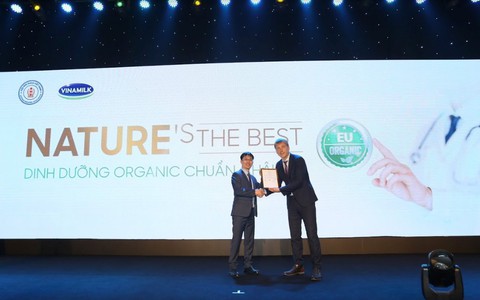 Vinamilk ra mắt sữa công thức Organic cho trẻ chuẩn châu Âu