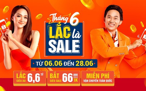 Shopee 'Lắc Là Sale' - khuấy đảo mùa hè 2019