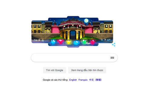 Phố cổ Hội An được Google vinh danh trên trang chủ cỗ máy tìm kiếm