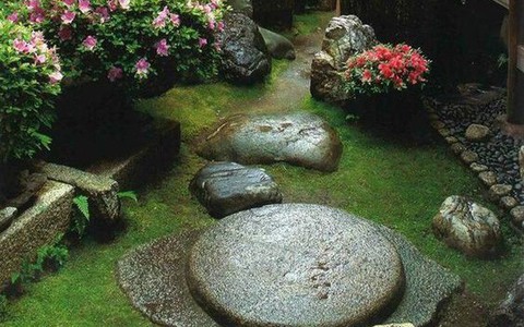 Thiết kế sân vườn an yên mang phong cách Nhật