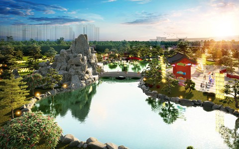 Ra mắt vườn Nhật tại Hà Nội