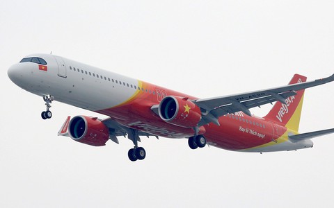 Vietjet nhận máy bay A321neo ACF 240 ghế đầu tiên trên thế giới