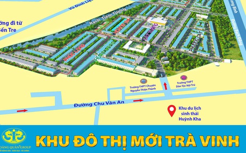 Khu đô thị mới Trà Vinh bắt đầu giải ngân và cấp sổ hồng cho khách hàng.