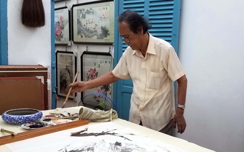 Họa sĩ Lý Tùng Niên: Thi thư họa thiền
