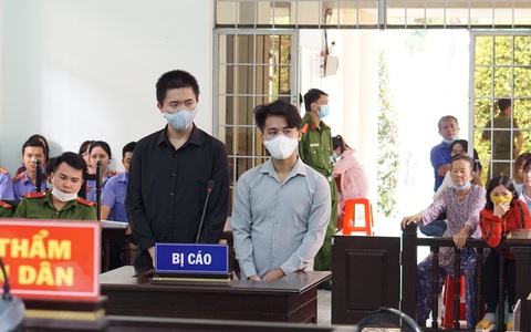 2 thanh niên trộm cắp, tấn công thượng úy công an lãnh án