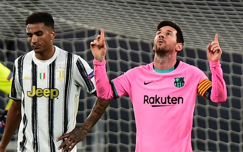 Messi ghi bàn, Barca hạ Juve trong ngày vắng Ronaldo