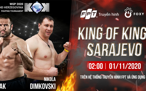 Huyền thoại Kick Boxing Dzevad Poturak thượng đài tại King of Kings Sarajevo