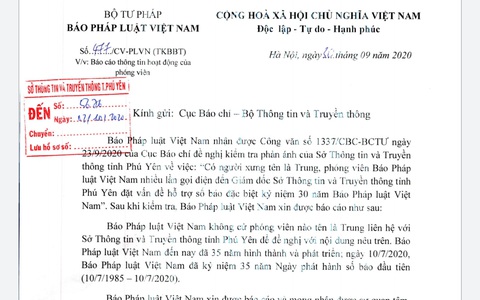 Phóng viên 'dỏm' gọi điện lãnh đạo sở... xin tiền