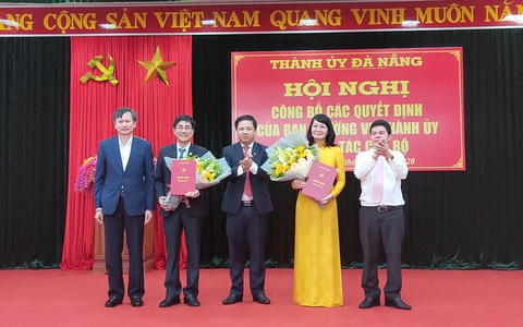 Đà Nẵng thay bí thư 4 quận, 2 giám đốc sở