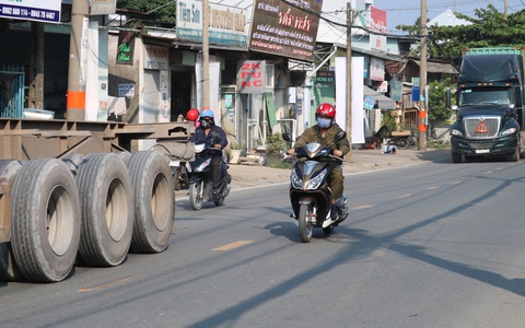 Tiếp tục cấm xe tải đi đường Nguyễn Duy Trinh, quận 9 vào buổi trưa