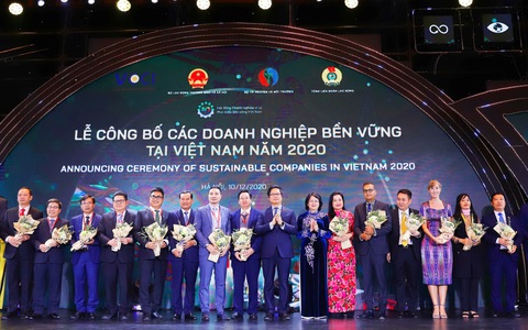 SASCO tiếp tục là doanh nghiệp dẫn đầu phát triển bền vững Việt Nam năm 2020