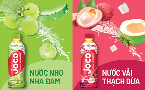 Nước Trái Cây JOCO chinh phục giới trẻ với bộ 5 hương vị sáng tạo