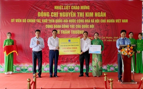 PV GAS tham gia đoàn công tác Trung ương đến miền Tây Nam bộ