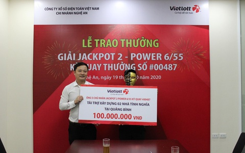 'Mặc kệ' Jackpot 1 tăng, Jackpot 2 vẫn tìm được chủ nhân