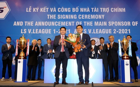 V-League 2021 đã tìm được nhà tài trợ