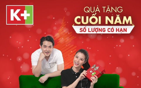 Quà tặng cuối năm chưa từng có từ K+