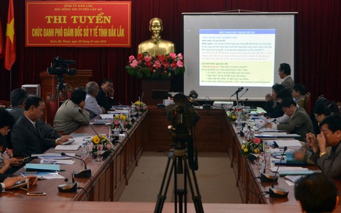 Đắk Lắk thi tuyển giám đốc sở và bí thư huyện ủy